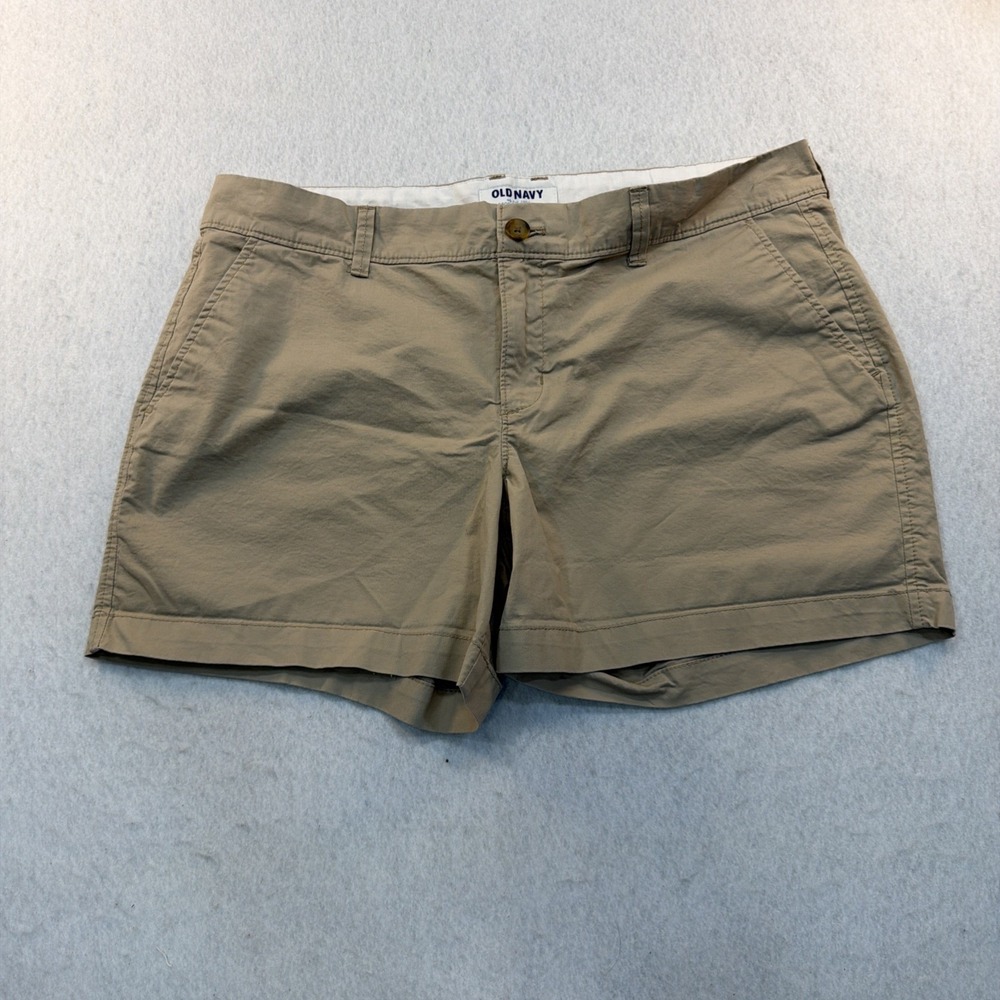 Old Navy Women's Rolled Oats Shorts Size 12 Regular 5" Inseam